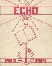 1954 Springfield Township High School Echo Yearbook Ontario OH